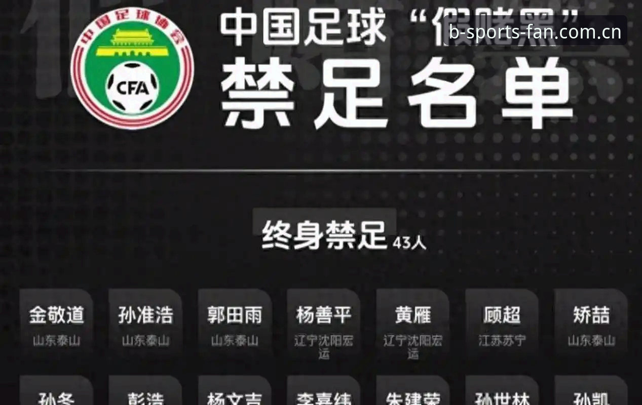 B体育核心功能官方下载 足协第三批禁足名单深度评测:从B体育体育平台视角看中国足球反腐风暴